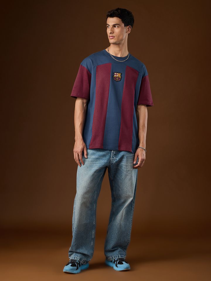 Oversized FC Barcelona Football T-Shirt